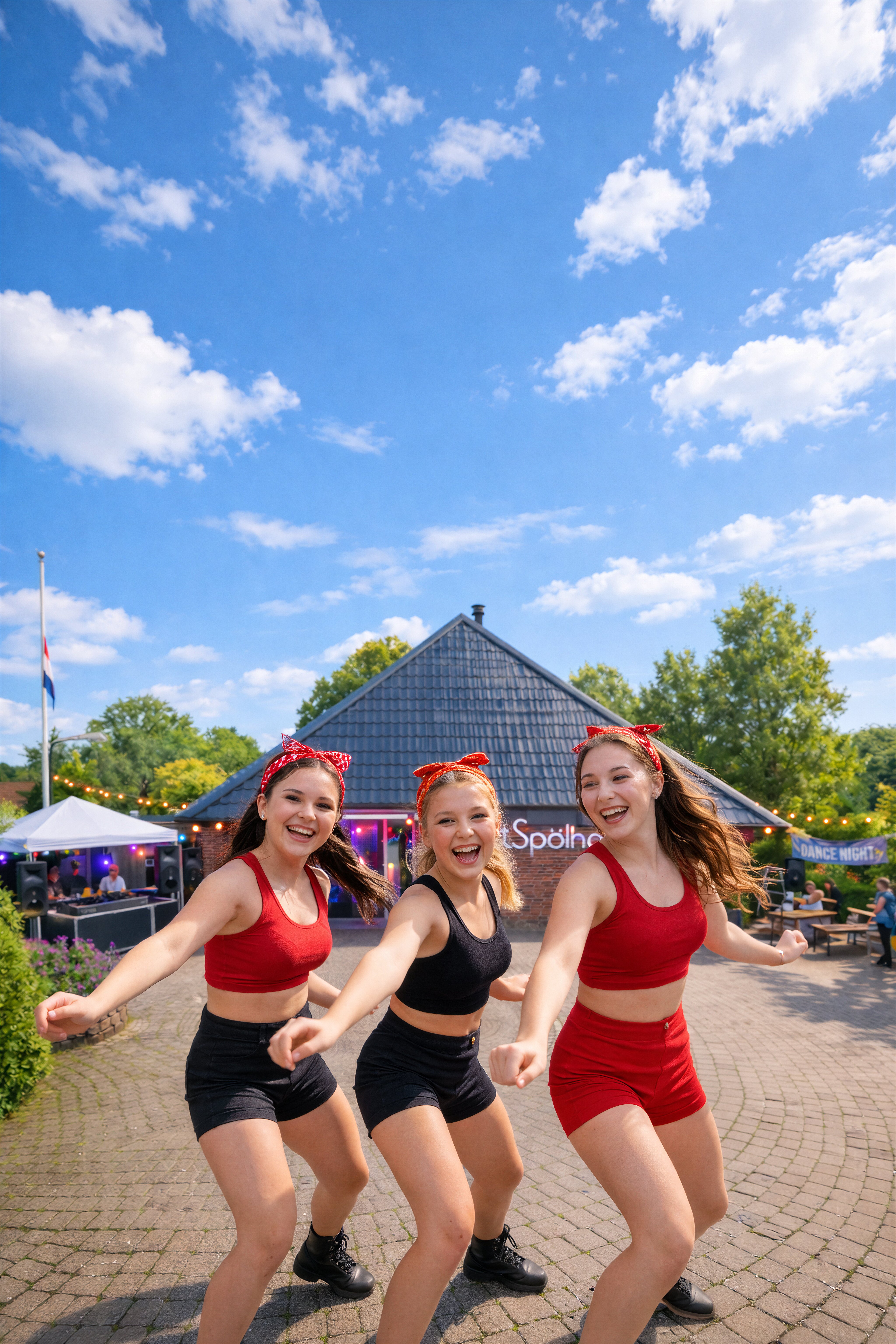 Jongeren bij 't Spölhoes