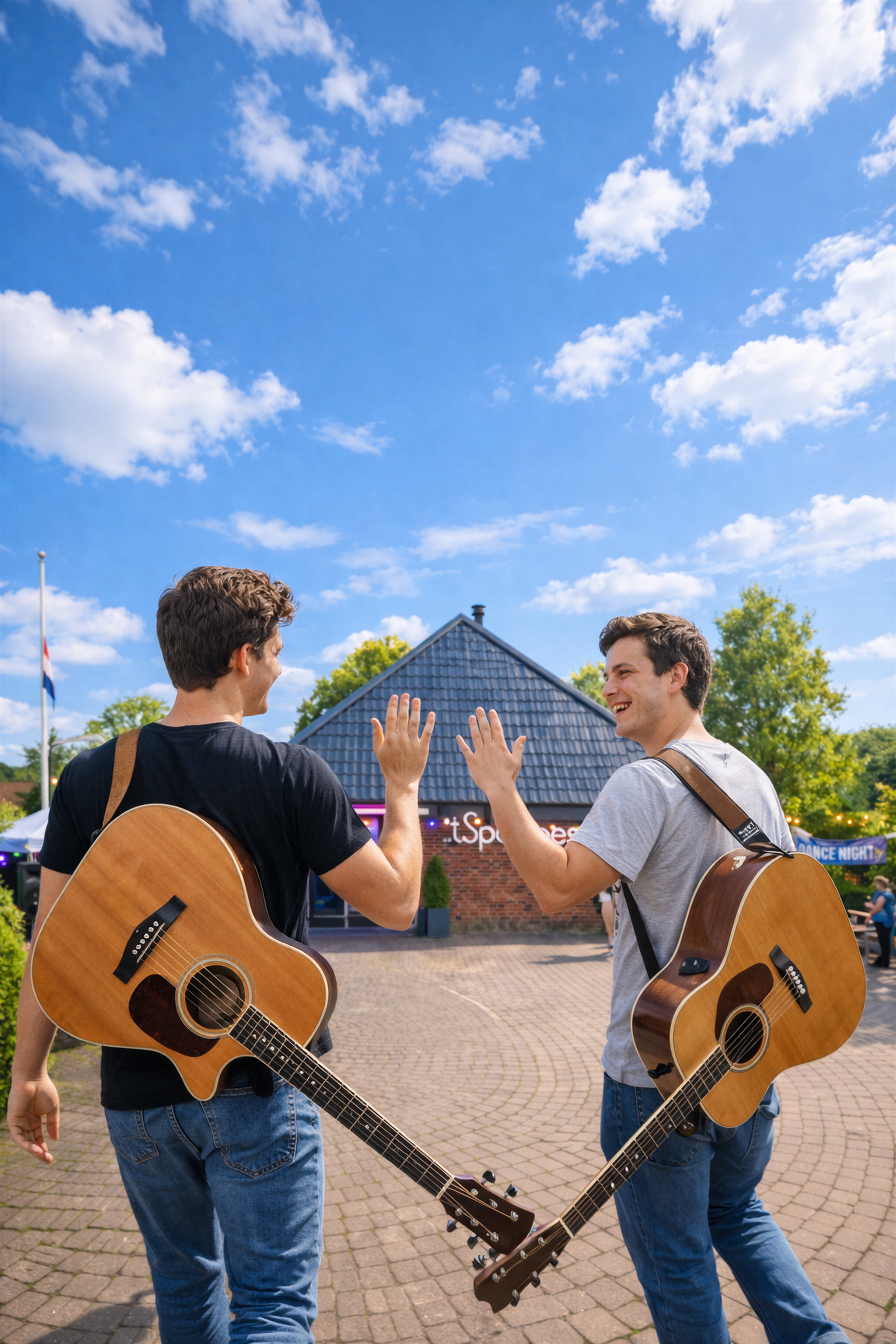 Gitaristen bij 't Spölhoes